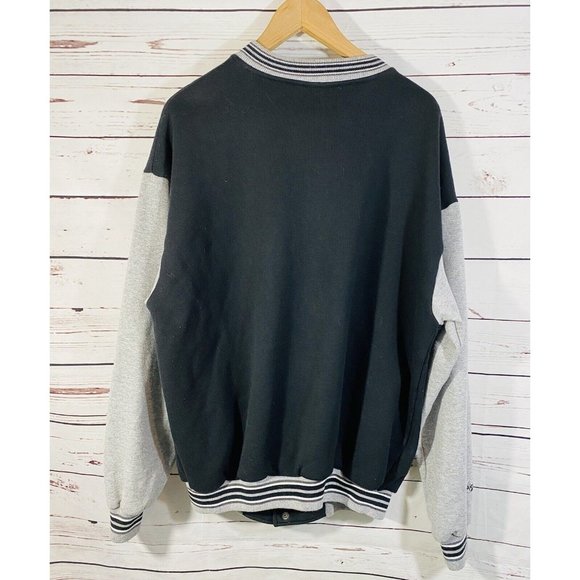 Vintage Pittsburgh Steelers NFL Jacket Majestic Large Snap Retro 90s 80s Retro - Picture 2 of 9